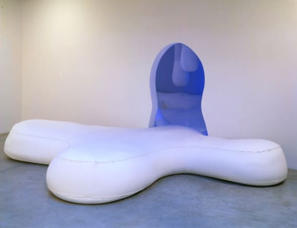 entrance to blue room