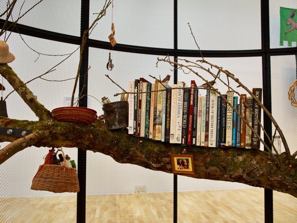 Image of Mark Dion bird cage