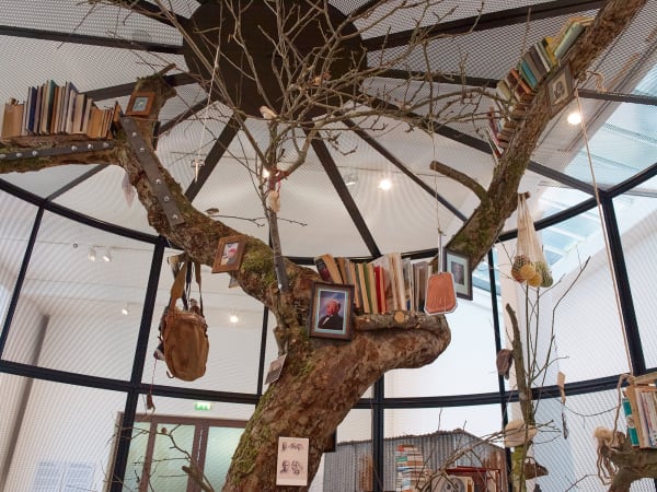 Image of Mark Dion bird cage