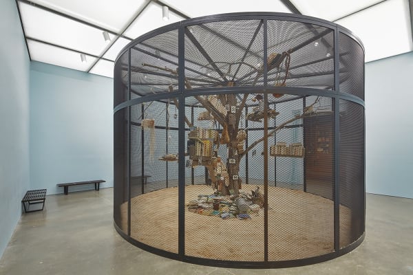 Image of Mark Dion sculptures at ICA Boston