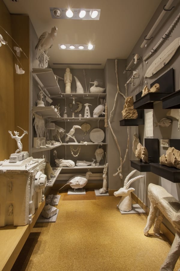 image of an office re-created by Mark Dion