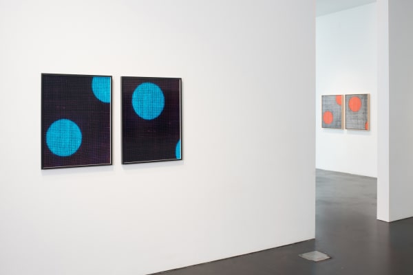 Image of Lisa Oppenheim jacquard weave photographs