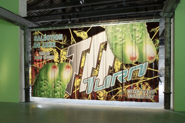 Installation image of Slavs and Tatars installation at Venice