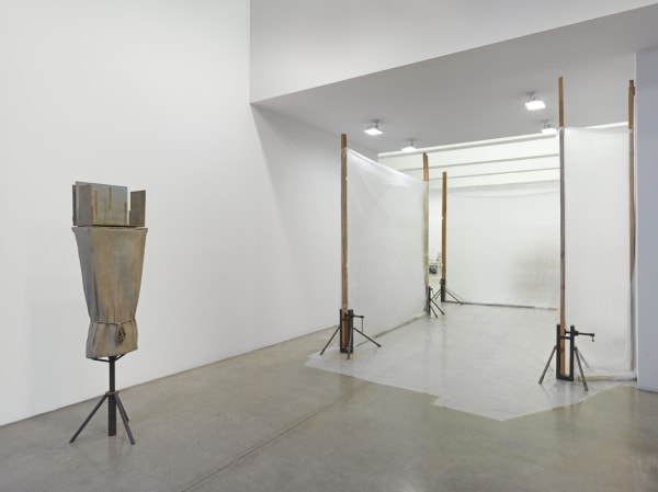 image of Manders sculpture, installation at TBG