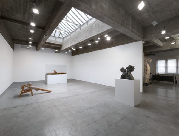 image of Manders sculpture, installation at TBG