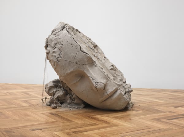 image of Manders sculpture, installation at TBG