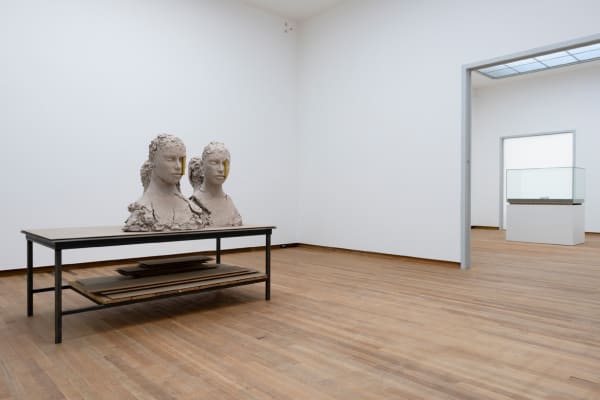 Image of Installation view of Mark Manders exhibition at Bonnefanten Museum