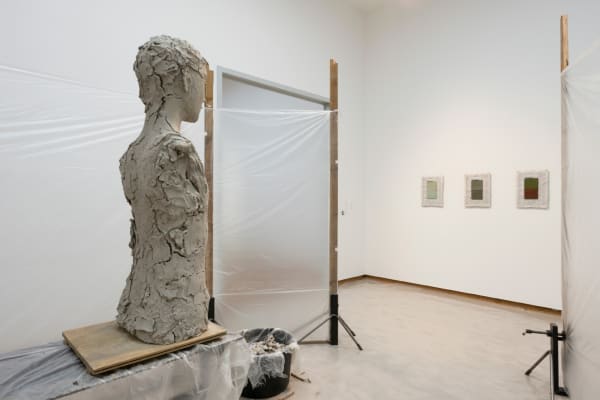 Image of Installation view of Mark Manders exhibition at Bonnefanten Museum