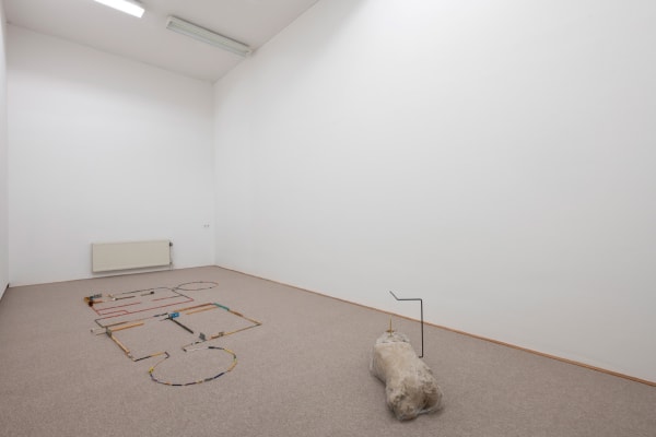 Image of Installation view of Mark Manders exhibition at Bonnefanten Museum
