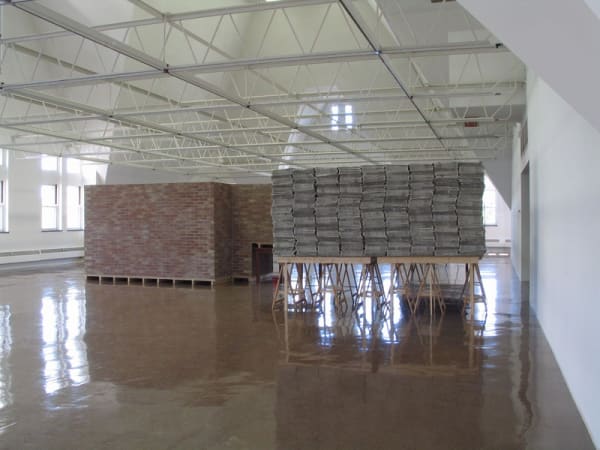 image of Mark Manders sculptures