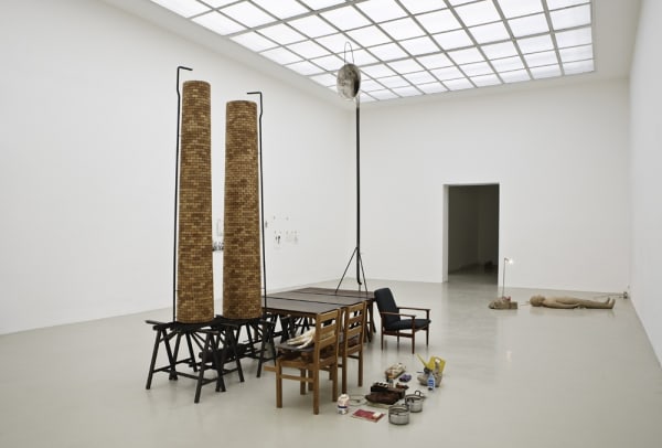 image of Mark Manders factory sculpture