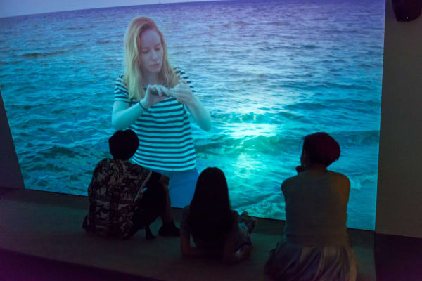 image of Shiyuan video installation