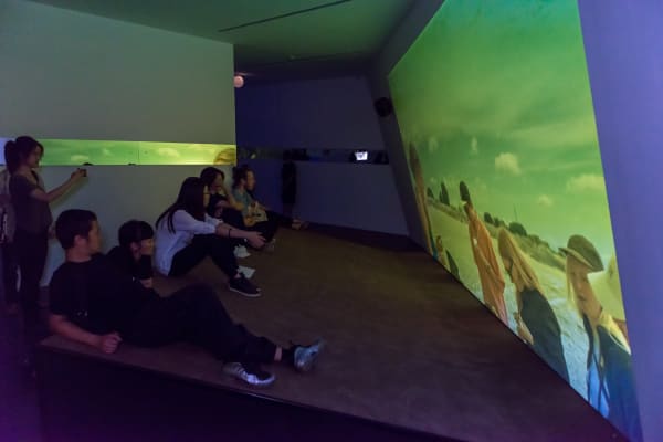 image of Shiyuan video installation