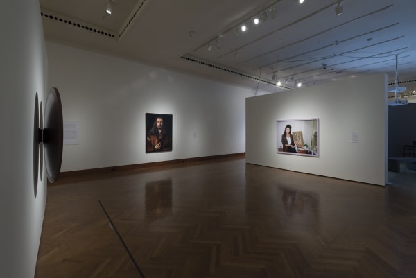 Image of Wearing installation, photograph of me as an artist