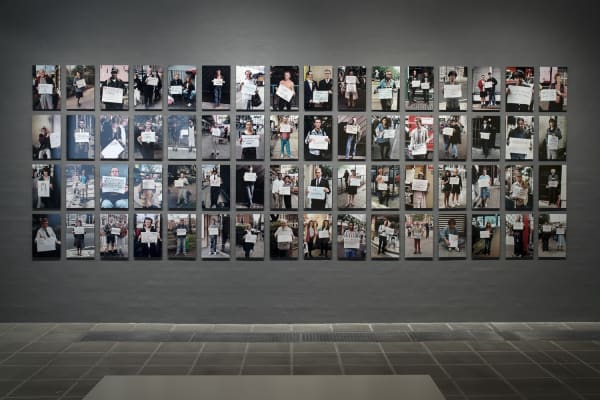 image of Gillian Wearing photographs, family portraits