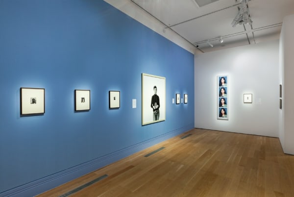 Installation view of Gillian Wearing at National Portrait Gallery, photographs