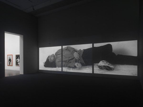 image of Gillian Wearing video, video still