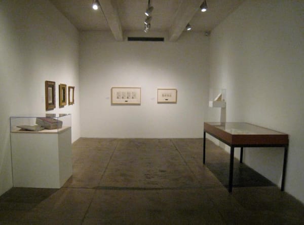 image of Jeffrey Vallance installation with altar and relics