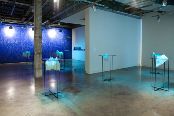 Image of Charles Long 'iceberg' sculptures