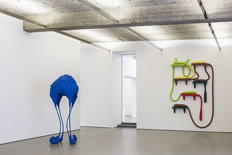 image of two Charles Long sculptures