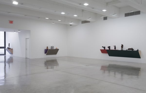 Haim Steinbach installation view of shelves