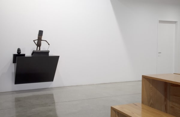 Haim Steinbach installation view of shelves