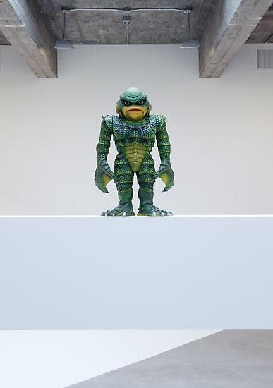 Haim Steinbach installation view of creature