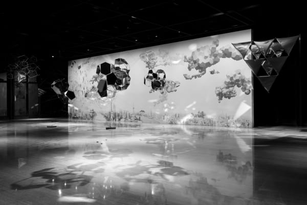 image of Saraceno cloud cities installation