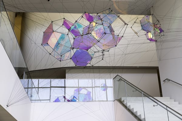 image of Saraceno cloud cities installation