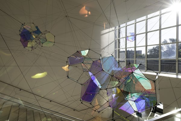 image of Saraceno cloud cities installation