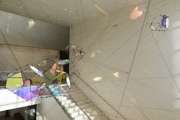 image of Saraceno cloud cities installation