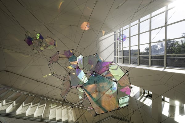 image of Saraceno cloud cities installation