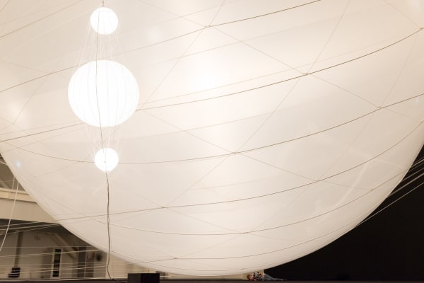 image of Saraceno sphere installation