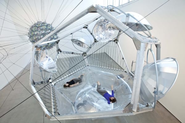 image of cloud cities sculptural installation at Kemper art museum
