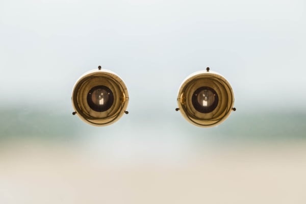 image of eye holes in window