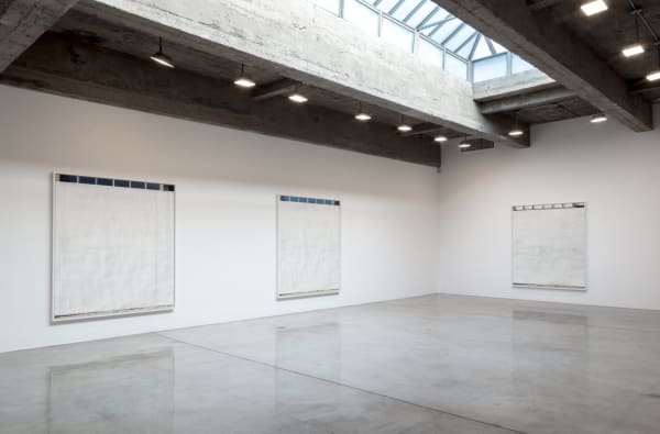 Uta barth installation view of wall series