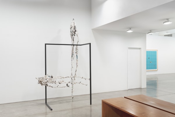 This is a installation image of "Songs in the Dark" at Tanya Bonakdar Gallery, New York, 2020.