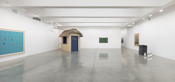 This is a installation image of "Songs in the Dark" at Tanya Bonakdar Gallery, New York, 2020.