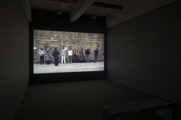 This is a installation image of "Songs in the Dark" at Tanya Bonakdar Gallery, New York, 2020.