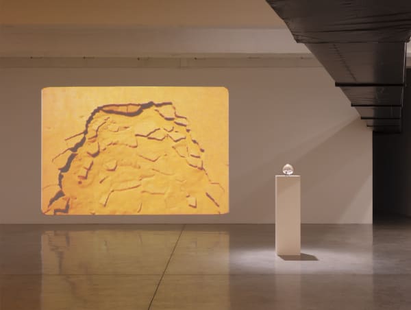 Installation image of Living in a Lightbulb.