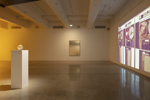 Installation image of Living in a Lightbulb.