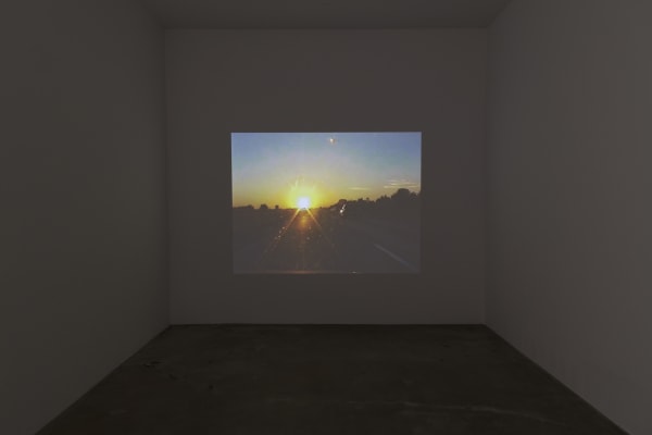 Installation view of Living in a lightbulb.