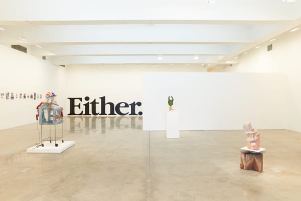 Installation view of Objects Food Rooms.