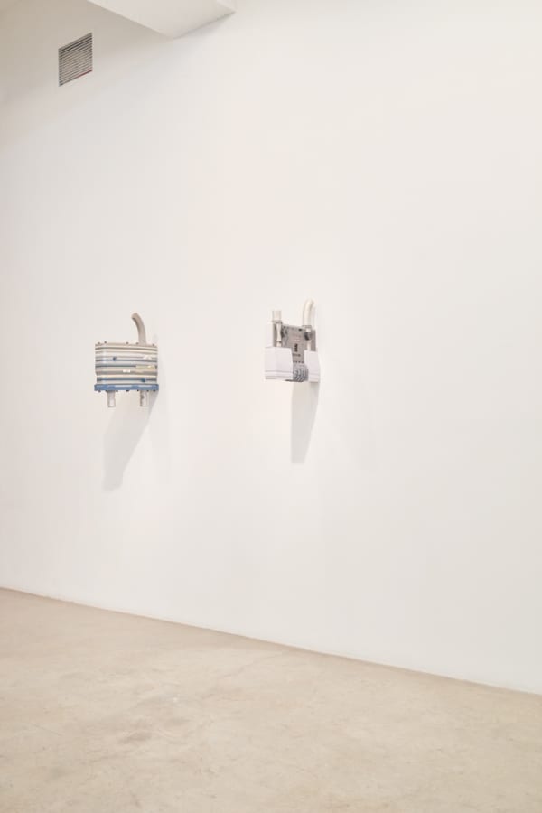 Installation view of Objects Food Rooms.