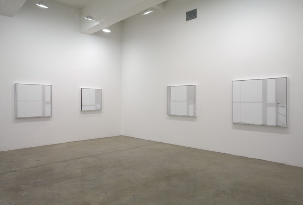 Uta barth installation view of light composition photos at TBG