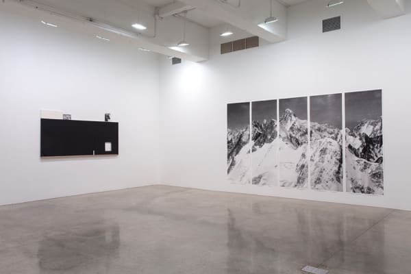Installation images of Michael Wilkinson's exhibition.
