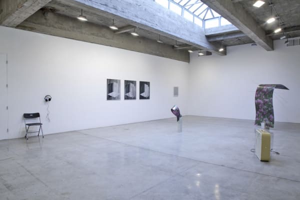 Installation view of Maybe it's the light that has to change and not much else.