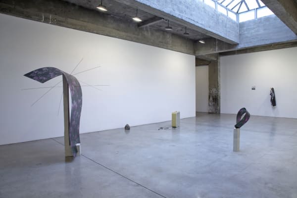 Installation view of Maybe it's the light that has to change and not much else.