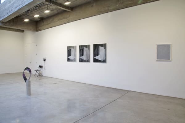 Installation view of Maybe it's the light that has to change and not much else.