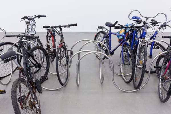 image of bike rack sculpture